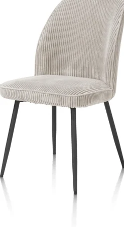 Eetkamerstoelen Zonder Armleuning-Henders en Hazel Leonidas Eetkamerstoel Charcoal