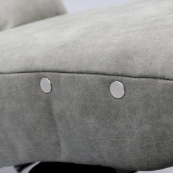 Draaifauteuils|Relaxfauteuils-Trendhopper Lerum Fauteuil Grey, Petrol