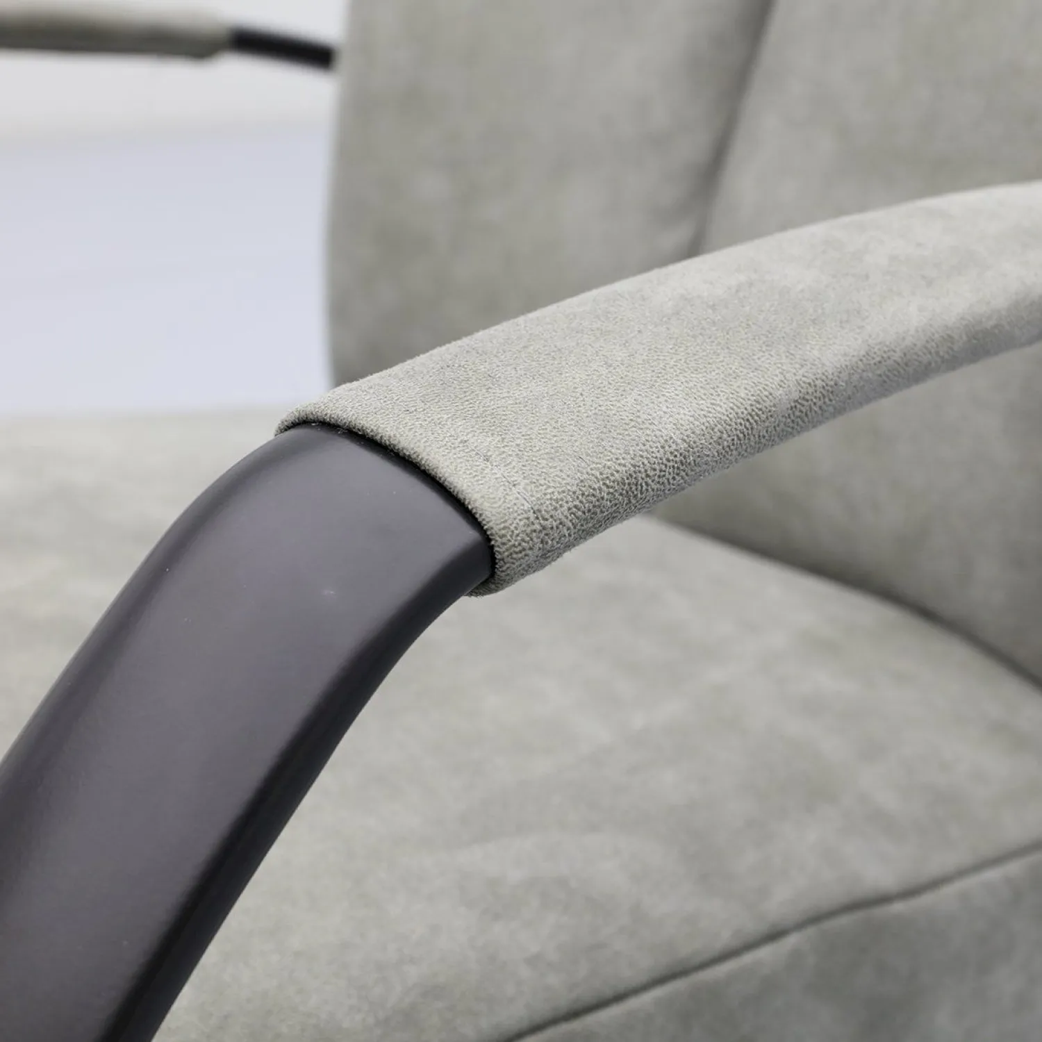 Draaifauteuils|Relaxfauteuils-Trendhopper Lerum Fauteuil Grey, Petrol
