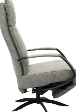 Draaifauteuils|Relaxfauteuils-Trendhopper Lerum Fauteuil Grey, Petrol