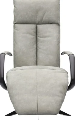 Draaifauteuils|Relaxfauteuils-Trendhopper Lerum Fauteuil Grey, Petrol