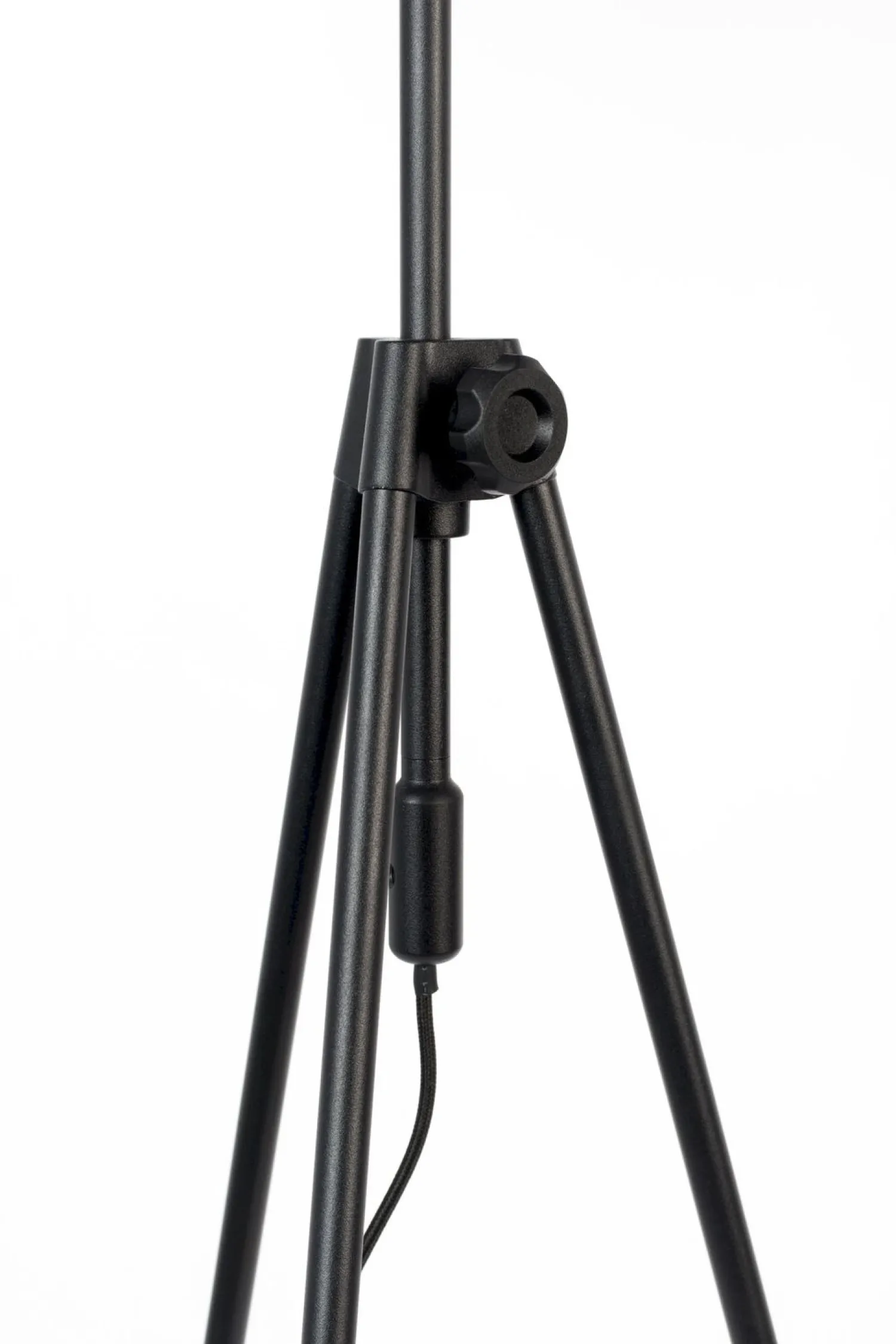 Industriële Vloerlampen|Vloerlampen-Zuiver Lesley Vloerlamp Black
