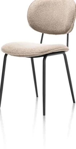 Eetkamerstoelen Zonder Armleuning-XOOON Lexi Avicci Eetkamerstoel Taupe
