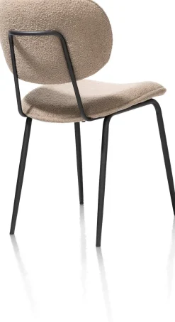 Eetkamerstoelen Zonder Armleuning-XOOON Lexi Avicci Eetkamerstoel Taupe