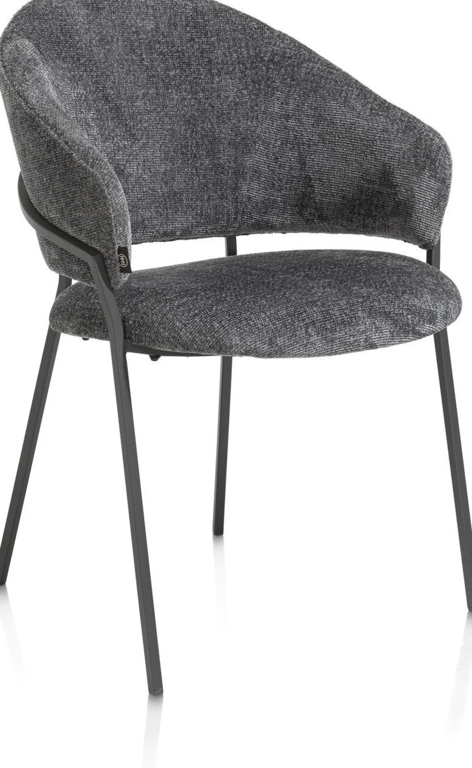 Eetkamerstoelen Met Armleuning-Henders en Hazel Leyla Armstoel Antraciet
