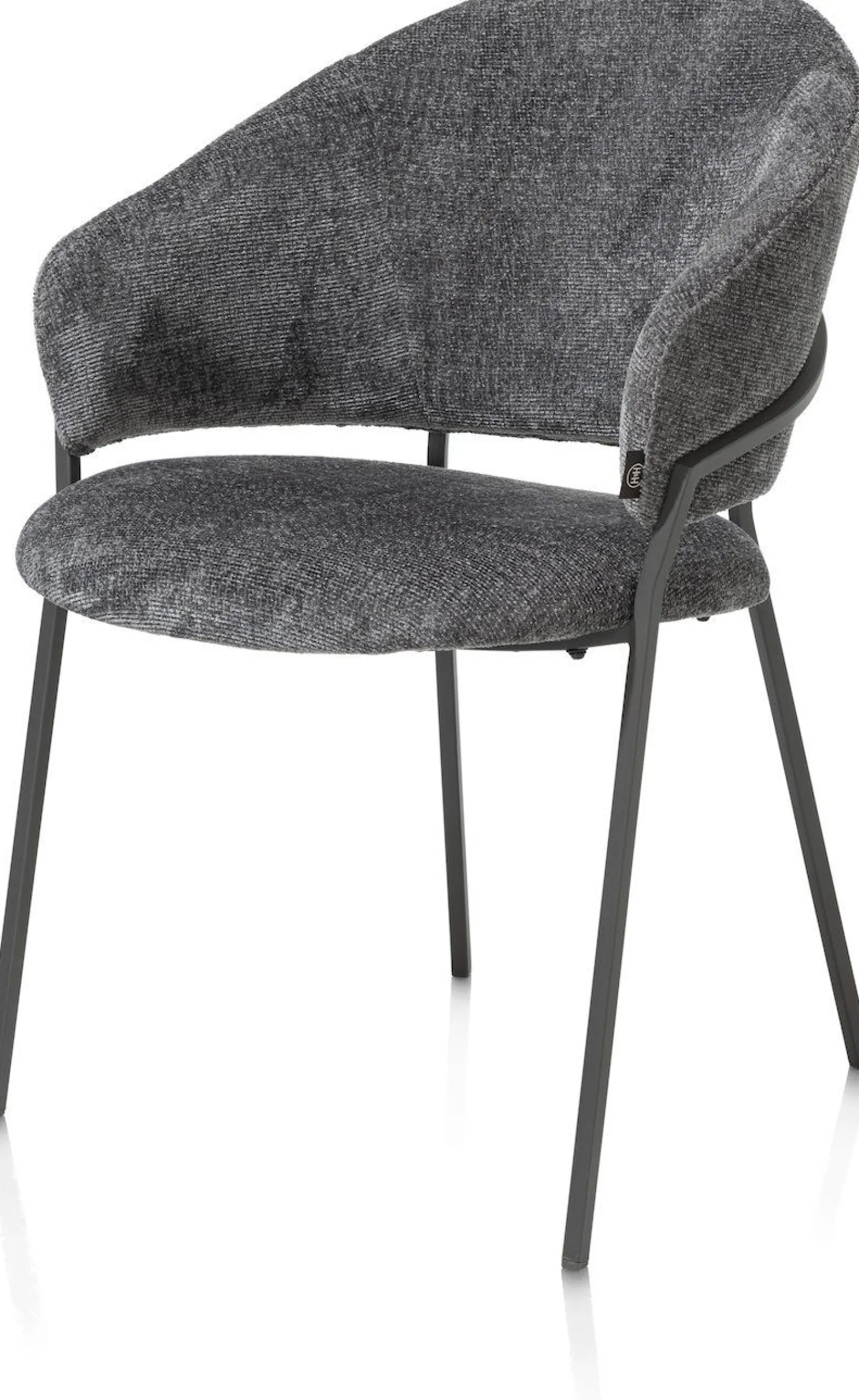 Eetkamerstoelen Met Armleuning-Henders en Hazel Leyla Armstoel Antraciet