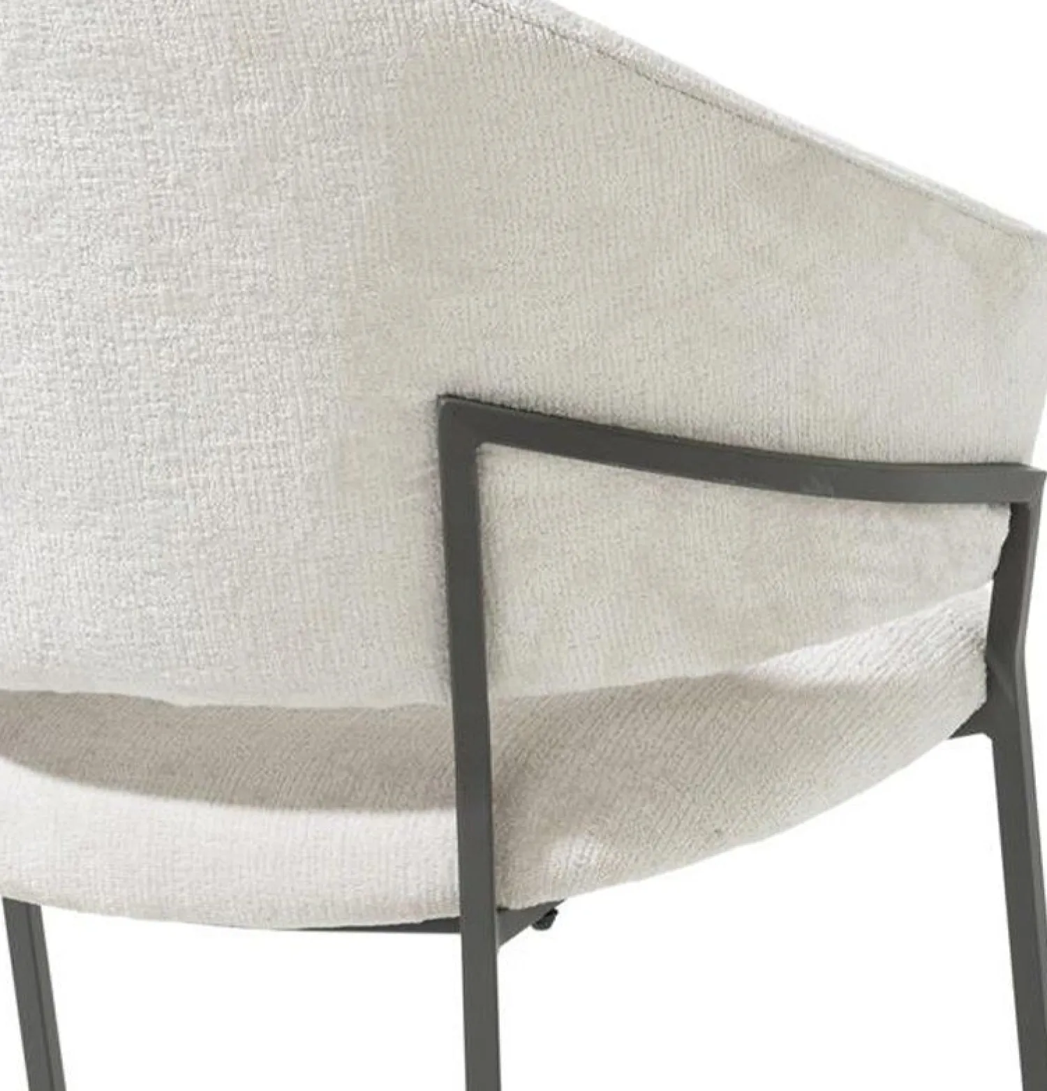 Eetkamerstoelen Met Armleuning-Henders en Hazel Leyla Armstoel Creme