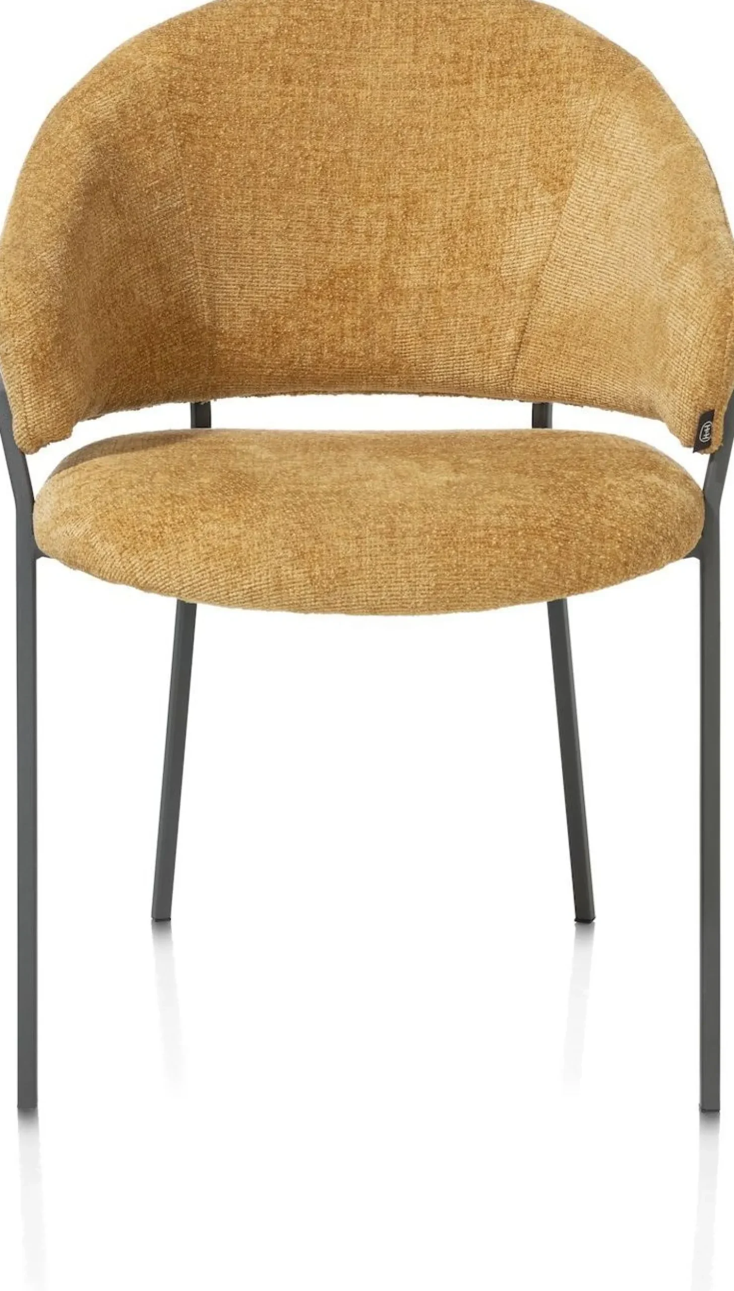 Eetkamerstoelen Met Armleuning-Henders en Hazel Leyla Armstoel Okergeel