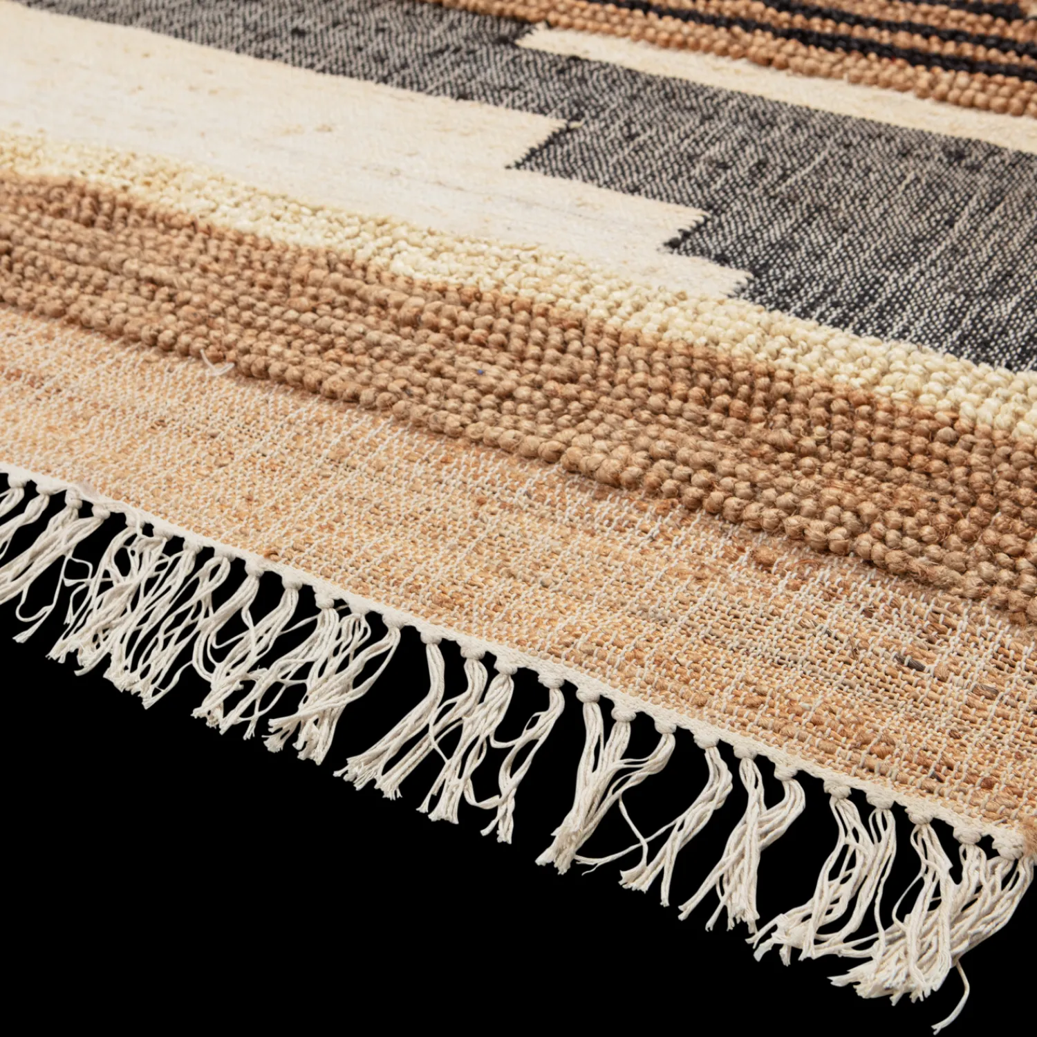 Vloerkleden|Rechthoekige Vloerkleden-WOOOD Liberal Vloerkleed Natural Melange