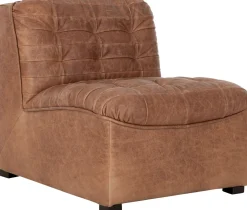 Leren Fauteuils-MUST Living Liberty Fauteuil Cognac