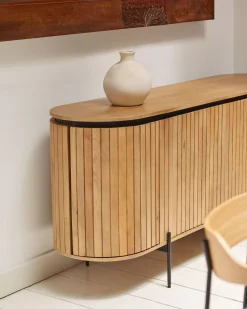 Dressoirs-Kave Home Licia Dressoir Naturel