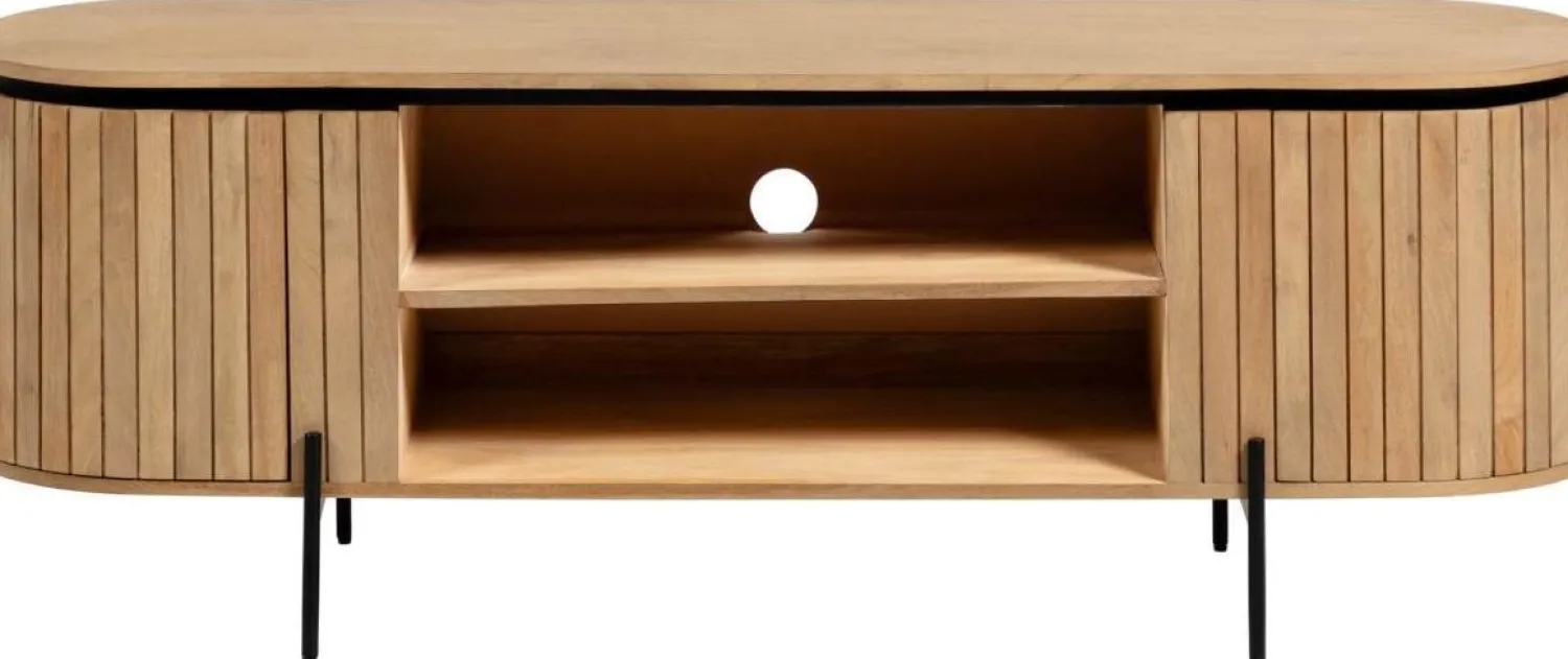 Tv-Meubels-Kave Home Licia Tv-meubel Naturel