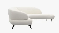 Hoekbanken-Trendhopper Limana Hoekbank Silver Cream