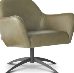 Draaifauteuils-Eijerkamp Collectie Limoni Fauteuil Green