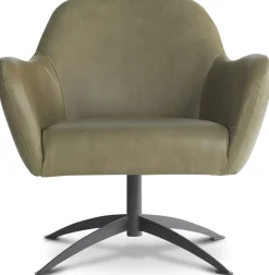 Draaifauteuils-Eijerkamp Collectie Limoni Fauteuil Green