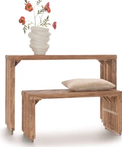 Dressoirs-COCO maison Lino Wandtafel Naturel, Bruin