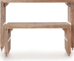 Dressoirs-COCO maison Lino Wandtafel Naturel, Bruin