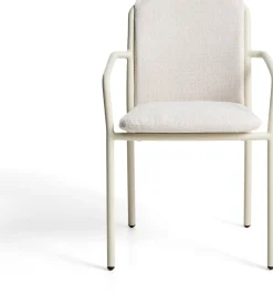 Tuinstoelen-Kave Home Linosa Tuinstoel Beige