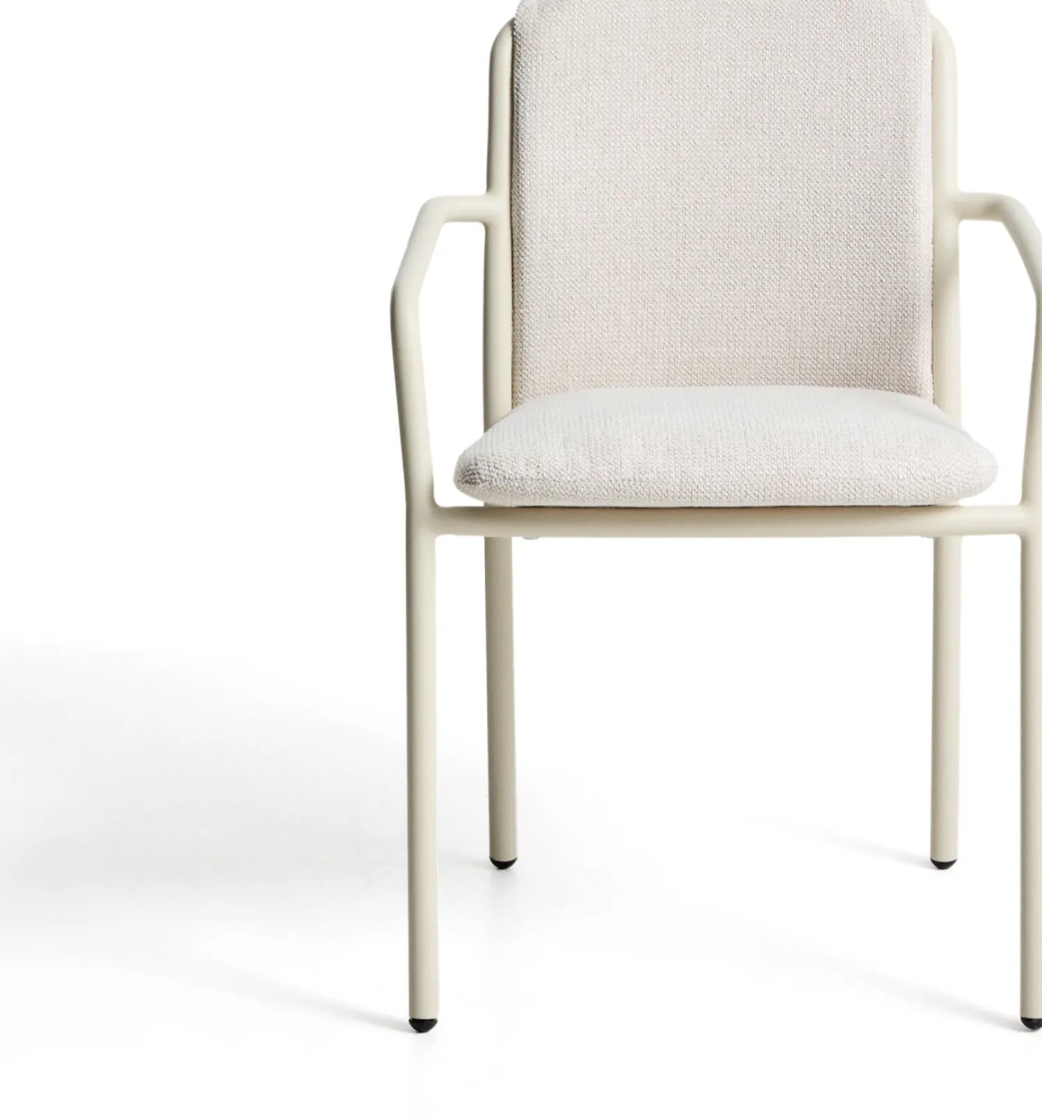 Tuinstoelen-Kave Home Linosa Tuinstoel Beige