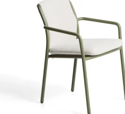 Tuinstoelen-Kave Home Linosa Tuinstoel Groen, Beige