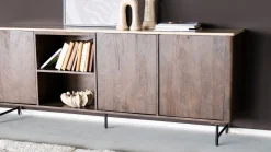 Dressoirs-Eleonora Lio Dressoir Bruin