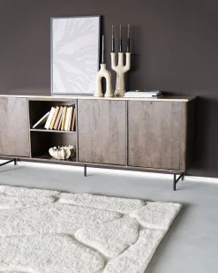 Dressoirs-Eleonora Lio Dressoir Bruin
