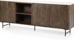 Dressoirs-Eleonora Lio Dressoir Bruin