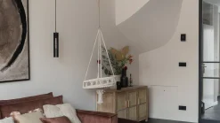 Moderne Hanglampen|Moderne Hanglampen-Lucide Lionel Hanglamp Zwart