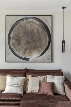 Moderne Hanglampen|Moderne Hanglampen-Lucide Lionel Hanglamp Zwart
