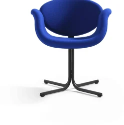 Design Stoelen|Eetkamerstoelen Met Armleuning-Artifort Little Tulip Eetkamerstoel Oranje