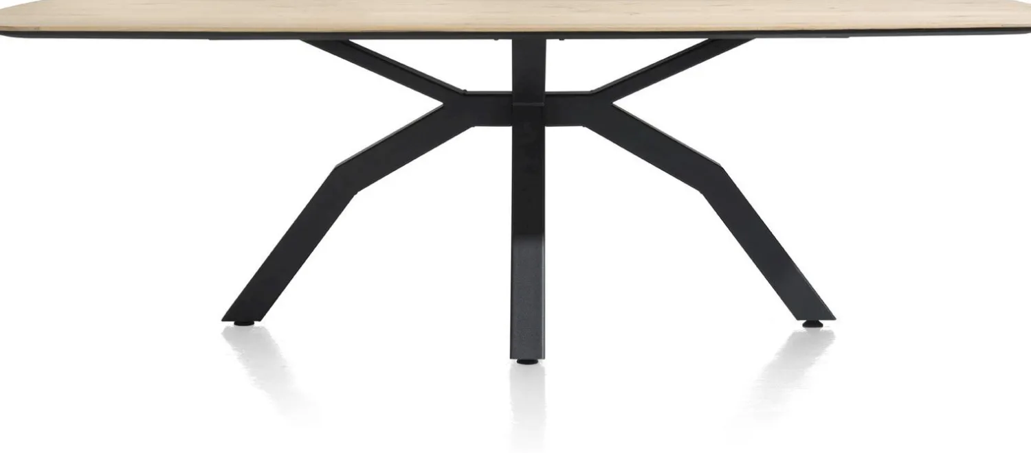 Houten Eettafels-Henders en Hazel Livada 220 Eettafel Naturel Lacquered