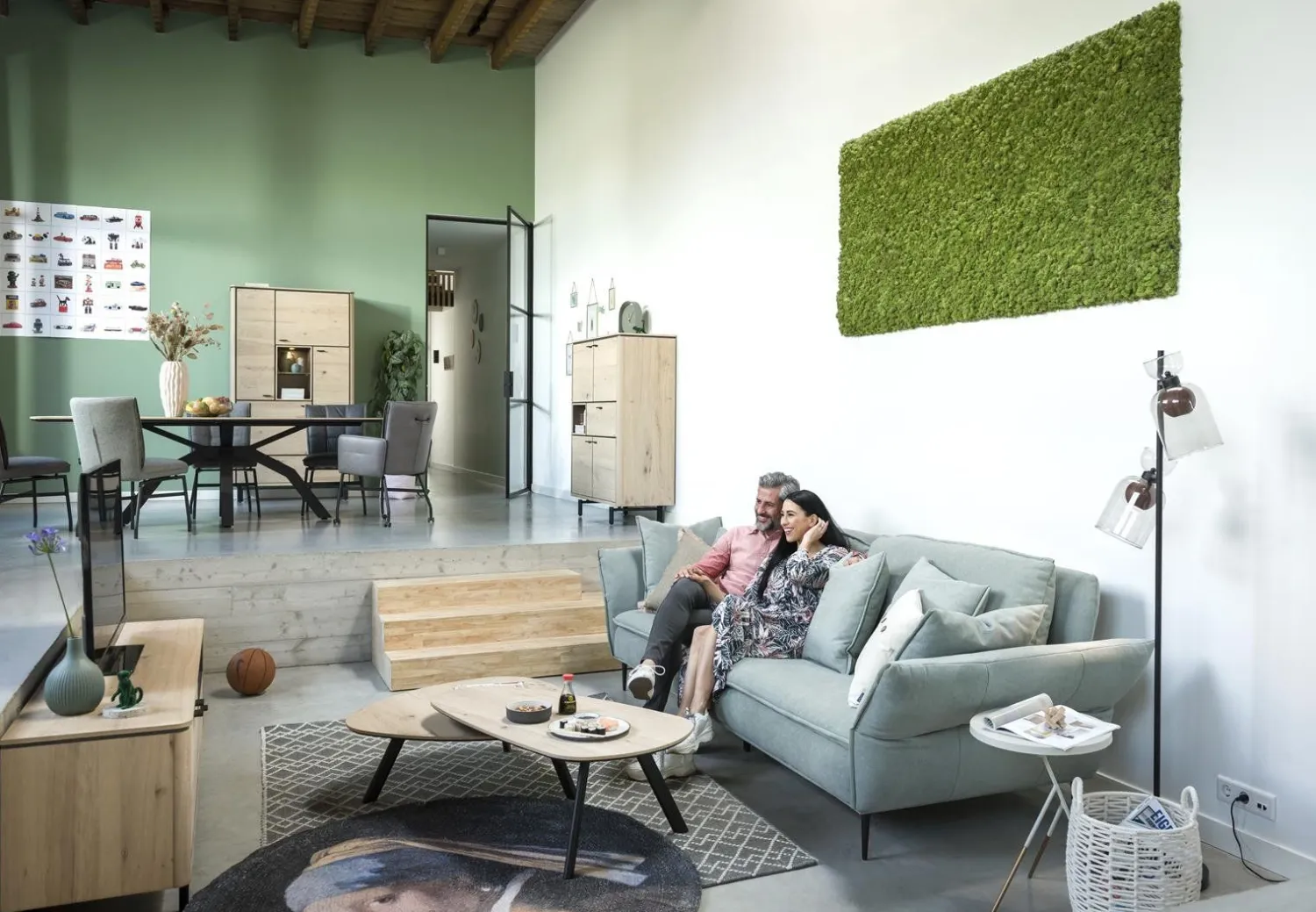 Houten Salontafels-Henders en Hazel Livada Salontafelset Natural