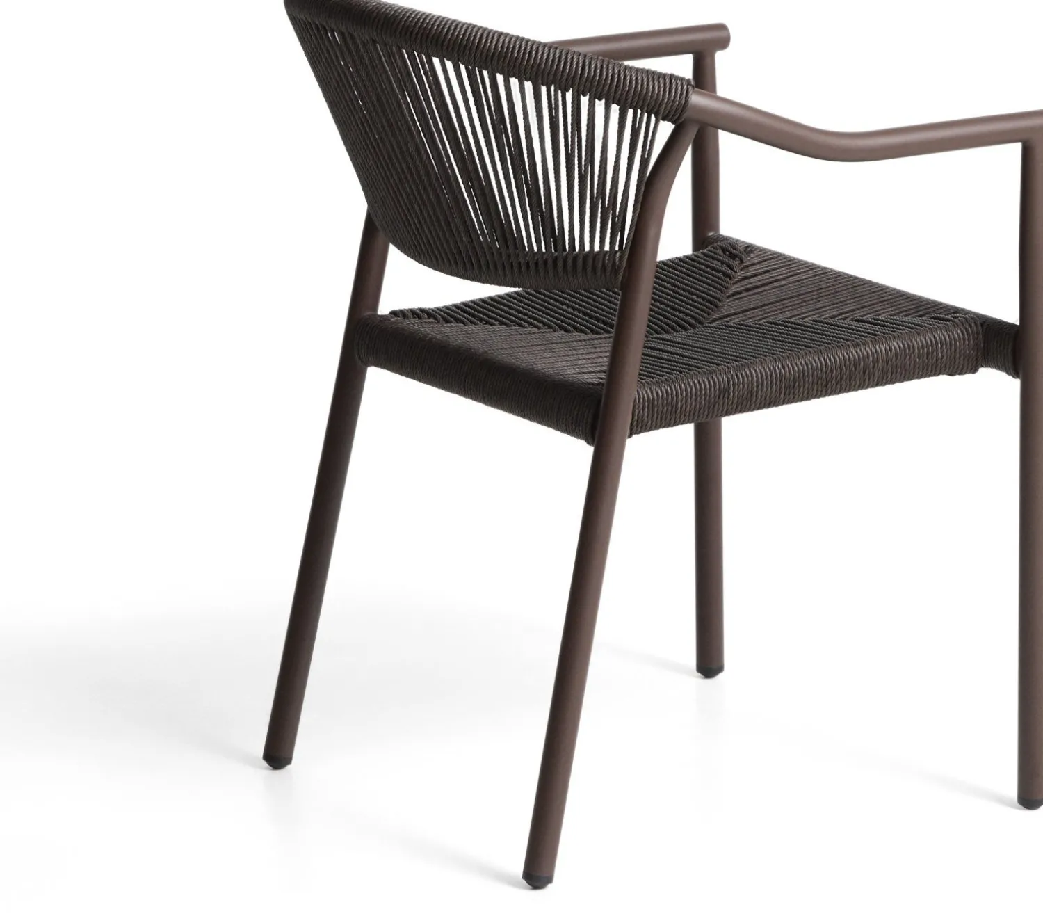 Tuinstoelen-Kave Home Livadia Tuinstoel Bruin