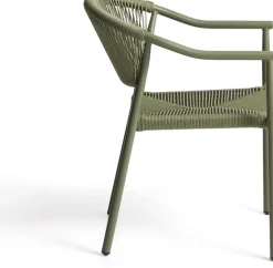 Tuinstoelen-Kave Home Livadia Tuinstoel Groen
