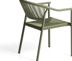Tuinstoelen-Kave Home Livadia Tuinstoel Groen