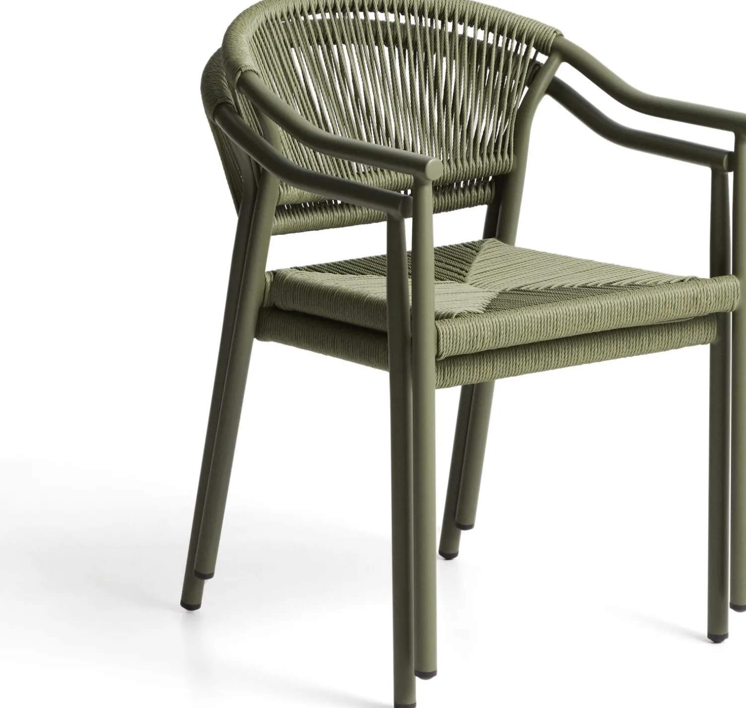 Tuinstoelen-Kave Home Livadia Tuinstoel Groen