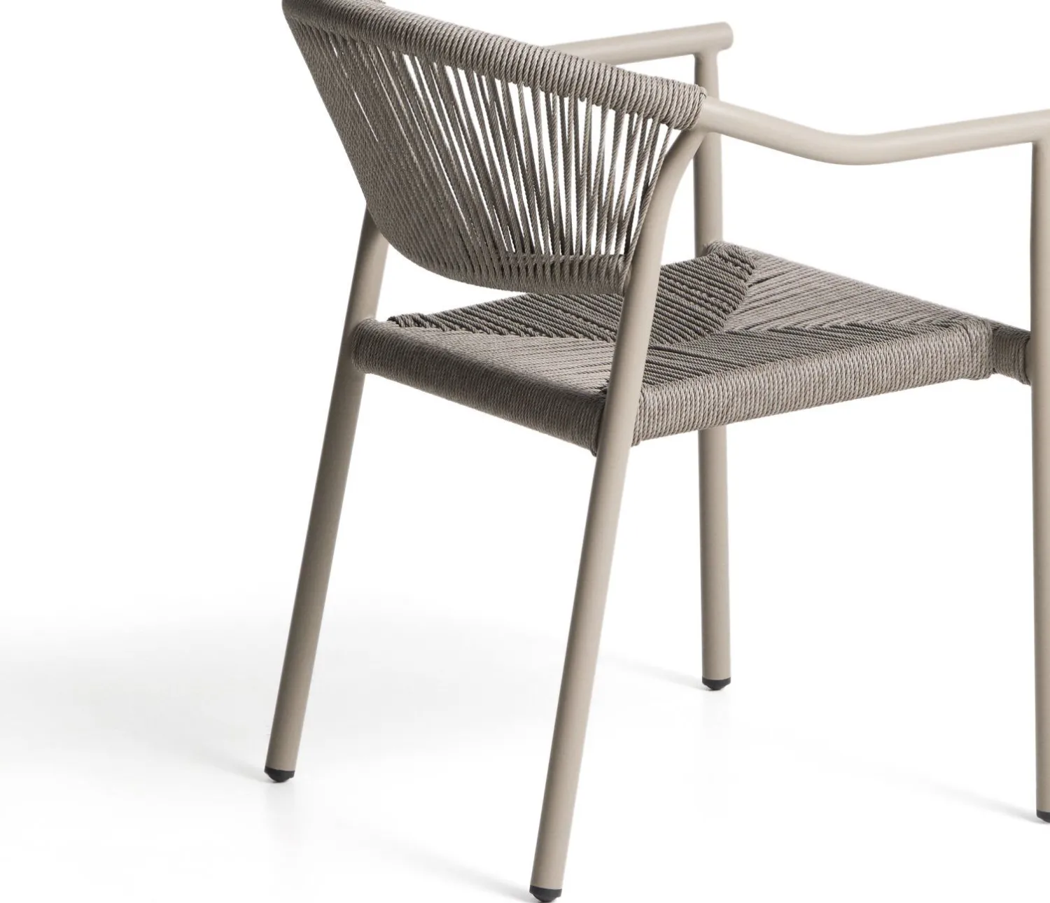 Tuinstoelen-Kave Home Livadia Tuinstoel Taupe