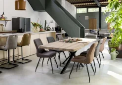 Houten Eettafels-Henders en Hazel Living Eettafel Naturel