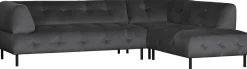Hoekbanken-WOOOD Lloyd Hoekbank Cast Iron