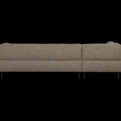 Hoekbanken-WOOOD Lloyd Links Hoekbank Dark Brown Melange