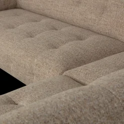 Hoekbanken-WOOOD Lloyd Rechts Hoekbank Brown Melange