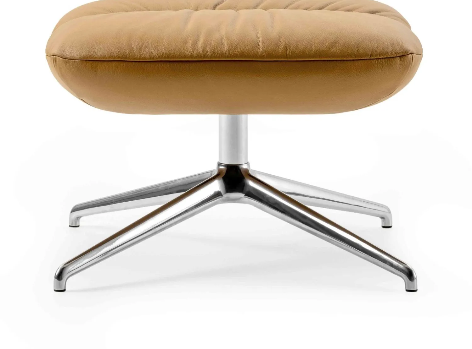 Leren Fauteuils|Relaxfauteuils-Leolux Lodey Plus Fauteuil Brown orange