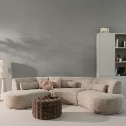 Moderne Vloerlampen|Vloerlampen-WOOOD Loft Stippen Vloerlamp Naturel