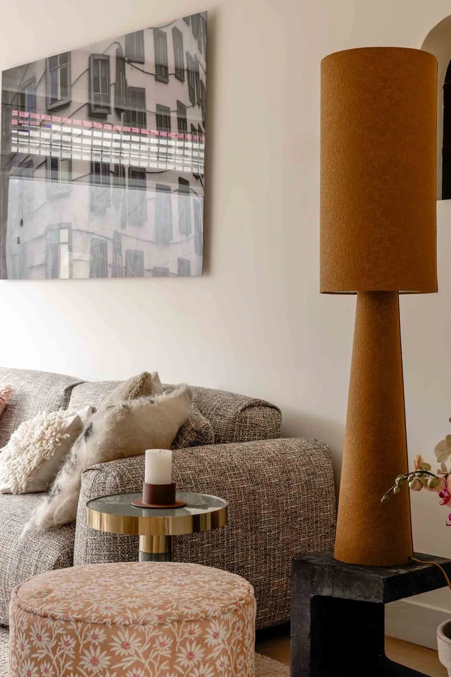 Moderne Vloerlampen|Vloerlampen-WOOOD Loft Vloerlamp Tapenade