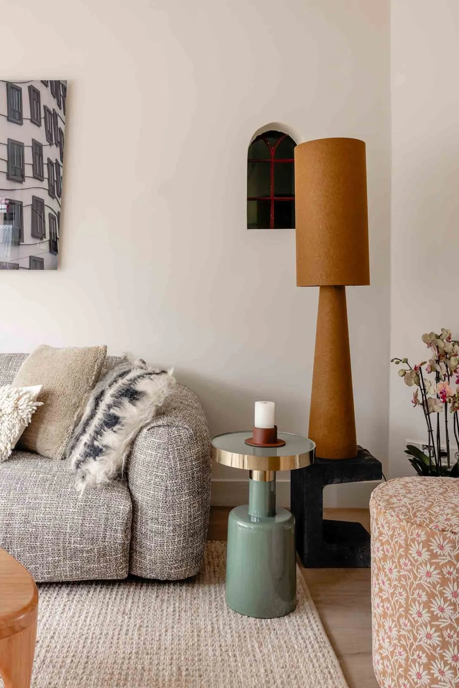 Moderne Vloerlampen|Vloerlampen-WOOOD Loft Vloerlamp Tapenade
