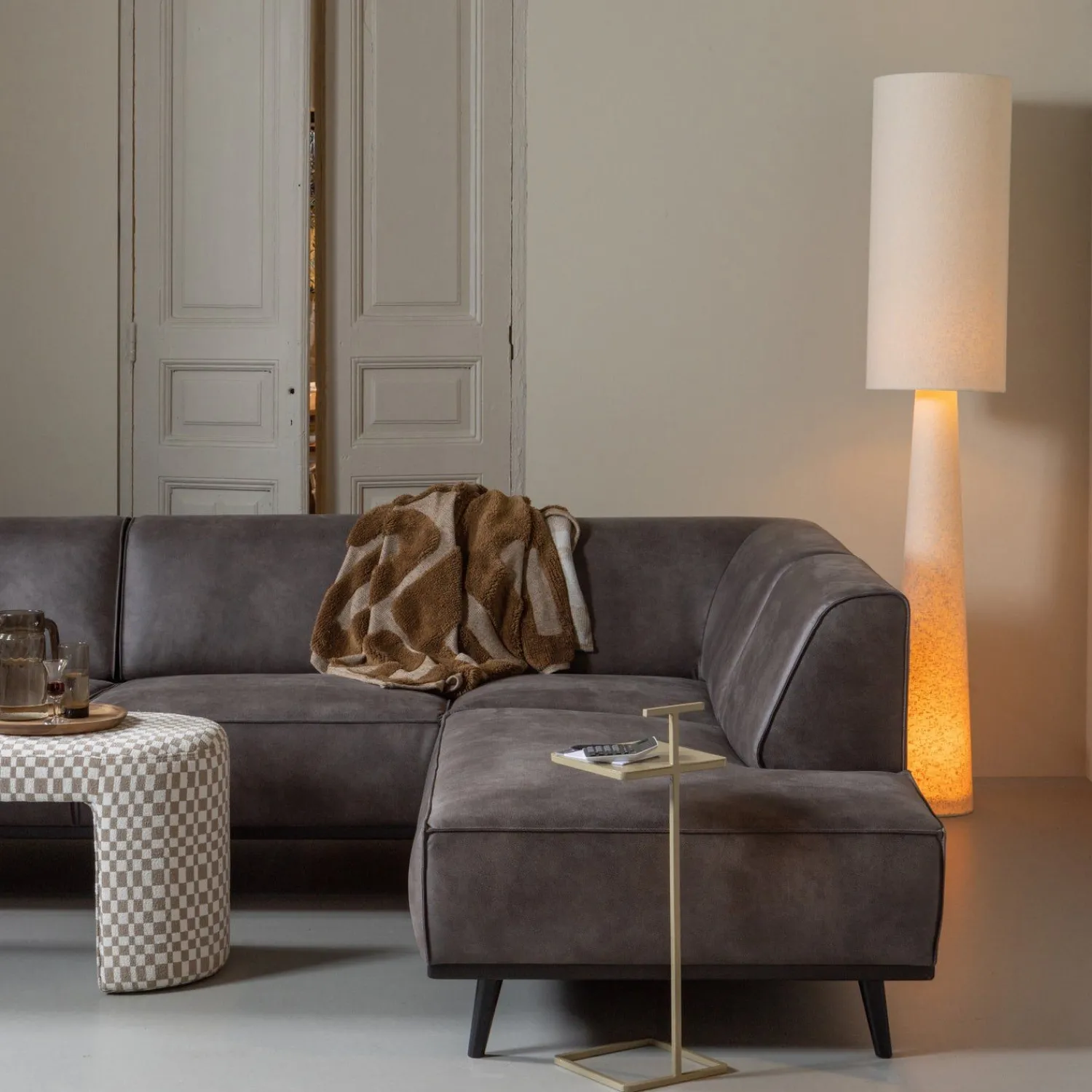 Vloerlampen|Vloerlampen-WOOOD Loft Vloerlamp Natural