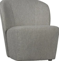 Ronde Fauteuils-vtwonen Lofty Bouclé Fauteuil Grijs