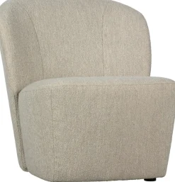 Ronde Fauteuils-vtwonen Lofty Bouclé Fauteuil Natural