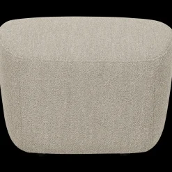 Hockers|Poefs-vtwonen Lofty Bouclé Hocker Natural