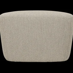 Hockers|Poefs-vtwonen Lofty Bouclé Hocker Natural